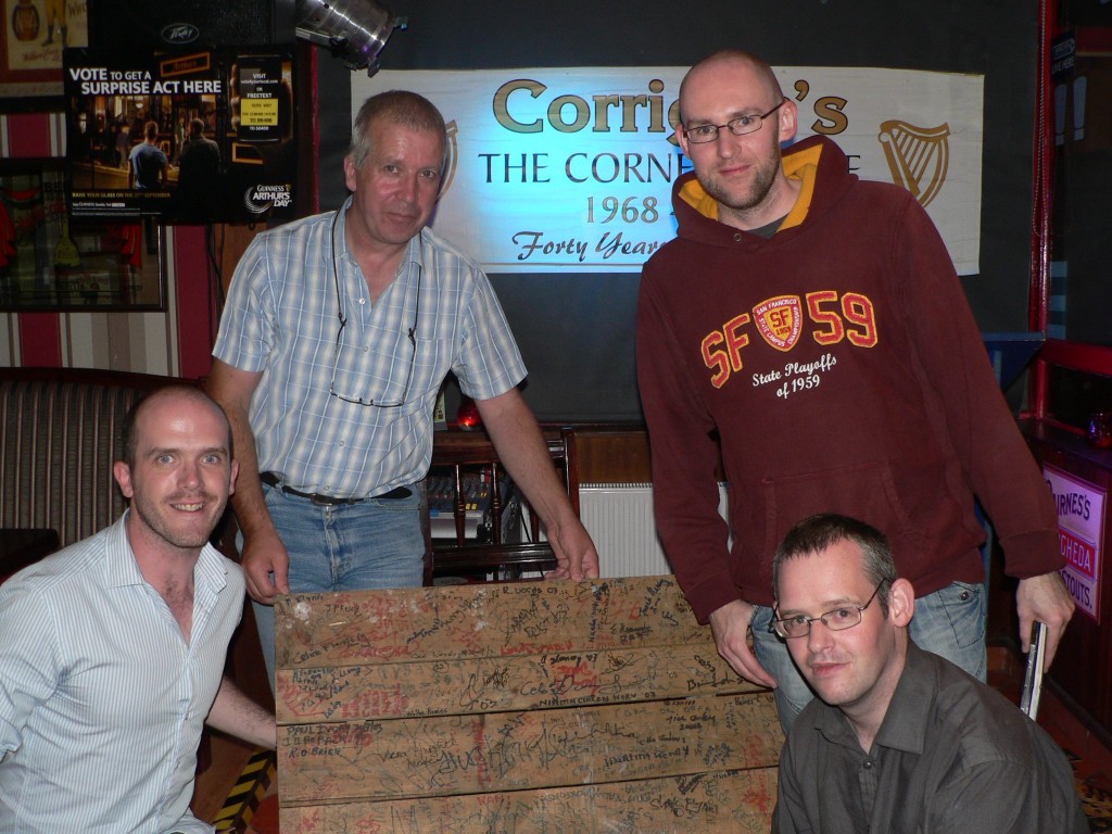 "Tullamore Rhymers Club" at "Readings From the Pallet" in Banagher in 2012